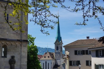 Zürich im Frühling, Schweiz