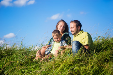 Fototapeta premium Family happiness