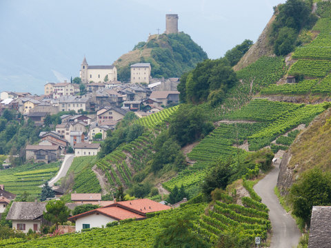 saillon,valais,swiss