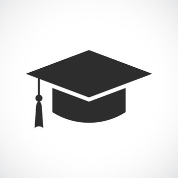 Graduation academic hat icon