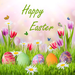 Easter Holiday Background