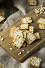 Crispy Salty Gluten Free Crackers