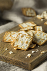Crispy Salty Gluten Free Crackers