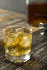 Refreshing Alcoholic Scotch and Soda