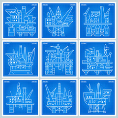 Oil Platforms blueprint