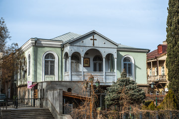 Abanotubani is the ancient district of Tbilisi, Georgia.