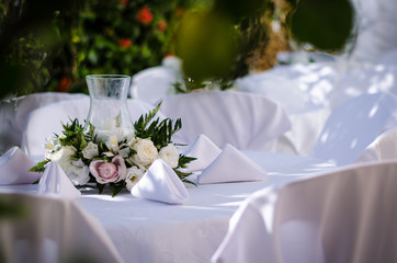 mesa de casamento
