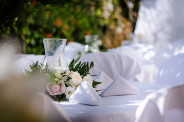 mesa de casamento