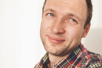 Obraz premium Young adult Caucasian man