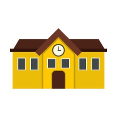 Chapel icon, flat style