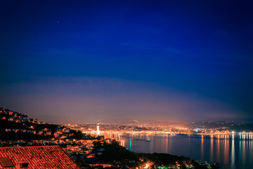 evening in the gulf of Trieste