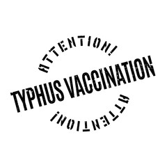 Typhus Vaccination rubber stamp. Grunge design with dust scratches. Effects can be easily removed for a clean, crisp look. Color is easily changed.