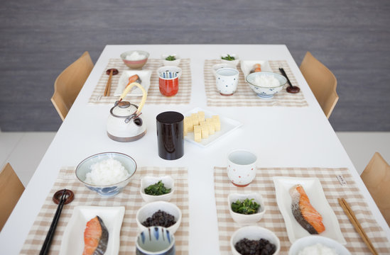Japanese Breakfast Table