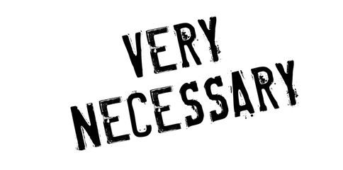 Very Necessary rubber stamp. Grunge design with dust scratches. Effects can be easily removed for a clean, crisp look. Color is easily changed.