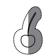 figure strawberry fruits icon, vector illustraction design