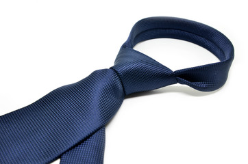 Blue men necktie