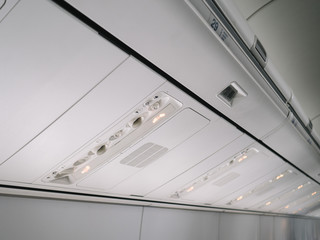 Interior of the plane