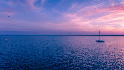 Obraz premium Shot of the Indian River Lagoon