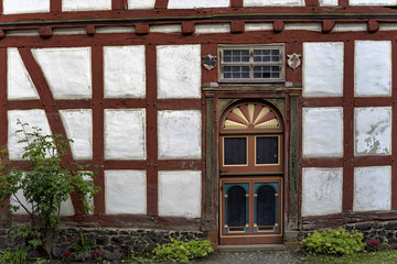 Half timbered house