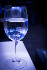 Glass full of water