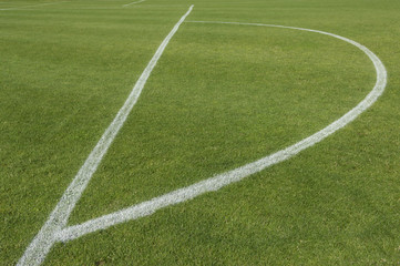 Obraz premium Soccer field