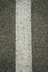 Median strip of a road