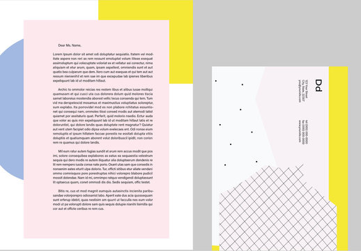 Vibrant Stationery Set
