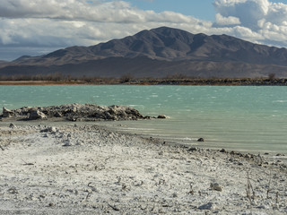 Fototapeta na wymiar Crystal Reservoir-Ash Meadows NWR_0002-Nevada landscape
