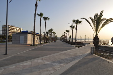 Fototapeta na wymiar Limassol Beach