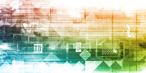 Obraz premium Futuristic Technology