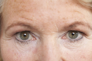 Fototapeta premium Eyes of a senior woman