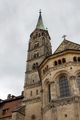 Fototapeta na wymiar Bamberger Dom St. Peter und St. Georg, Oberfranken, Deutschland