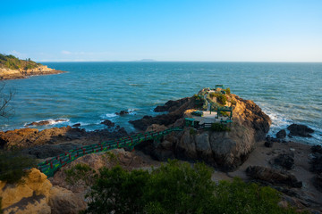 Iron Fort Tiebao on Nangan Island, Matsu, Taiwan