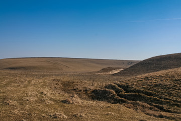 Abandoned quarry for the extraction of brick materials near the village of novoselivka in the Kharkov region (Ukraine). 2007