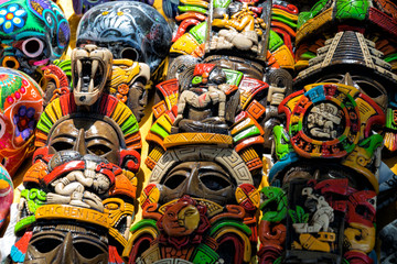 Fototapeta na wymiar Mayan Souvenirs
