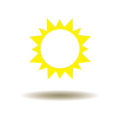 vector sun icon