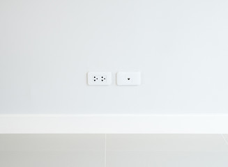 New outlet and telephone socket.