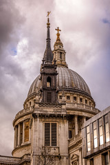 Fototapeta na wymiar St Paul's dome London
