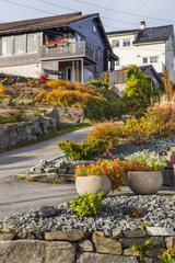 Wooden house in Scandinavia.