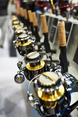 Spinning reels in store