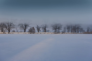 Winter Wonderland in the morning