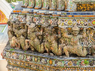 Naklejka premium Wat Arun Temple or Temple of Dawn, Bangkok, Thailand