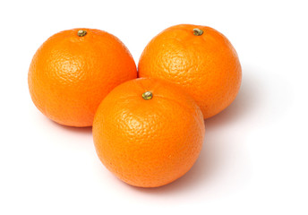 mandarin isolated on white background