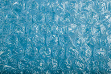 Wrapping plastic bubbles texture background