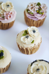 Flower cupcake 