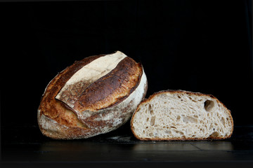 	 two loafs of the rye bread	