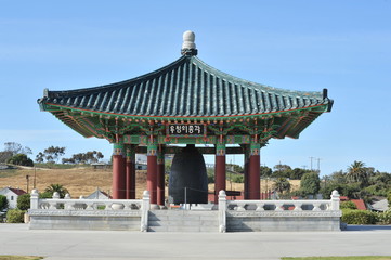 Obraz premium Korean Friendship Bell, San Pedro, Ca