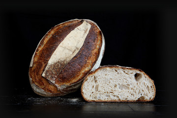 	 two loafs of the rye bread	