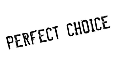 Perfect Choice rubber stamp. Grunge design with dust scratches. Effects can be easily removed for a clean, crisp look. Color is easily changed.