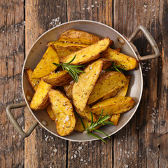 grilled potato